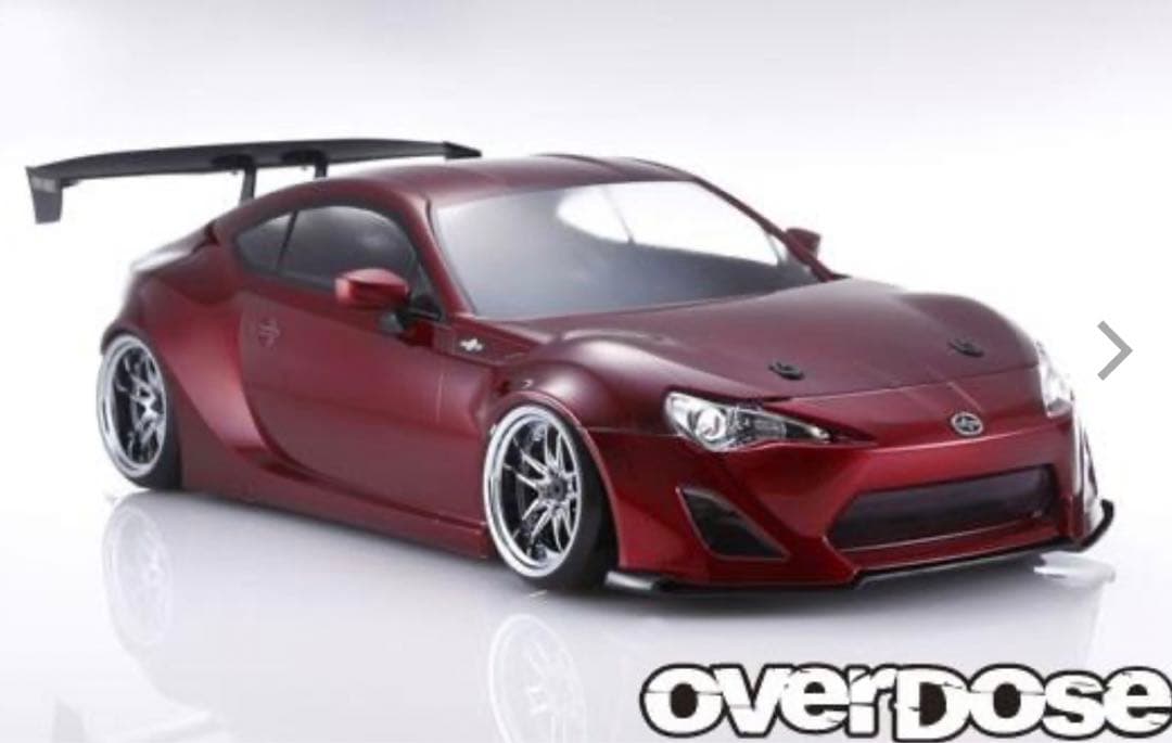 オーバードーズトヨタ 86 1/10 ラジコンボディー ドリフト rc yd-2