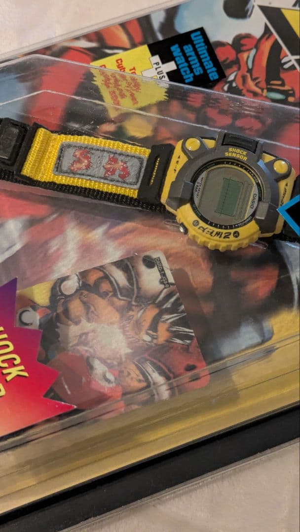 激レア CASIO サイバーマックスZWEP イエローJG-310-9T未使用