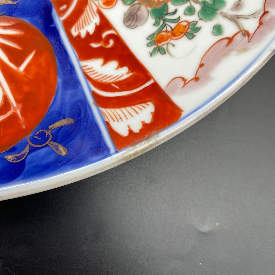伊万里・有田焼 明治時代 色絵大皿 金彩 飾り皿 37cm - メルカリ