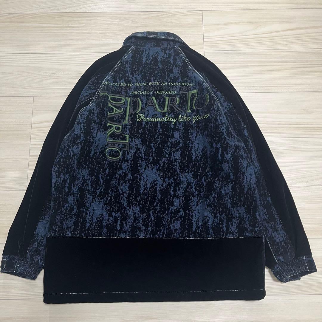 極美品✨90s PARTO SPORT ヘビーベロアセットアップ上下 B系Y2K - メルカリ