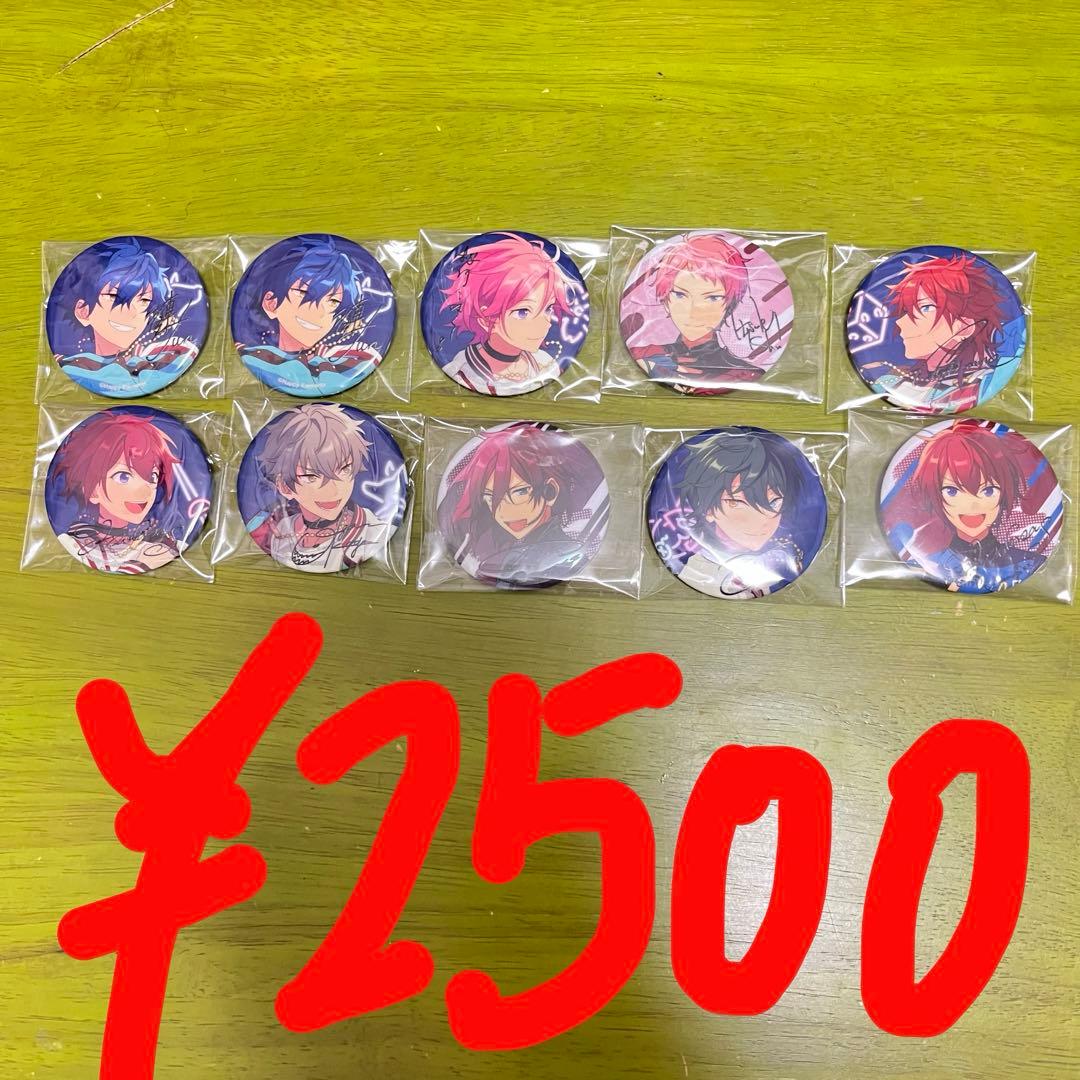 あんスタ 7周年 6周年 缶バッジ 影片みか 天城燐音 漣ジュン 七種茨