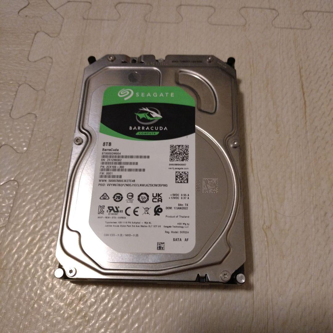 Seagate Barracuda 8TB HDD - メルカリ