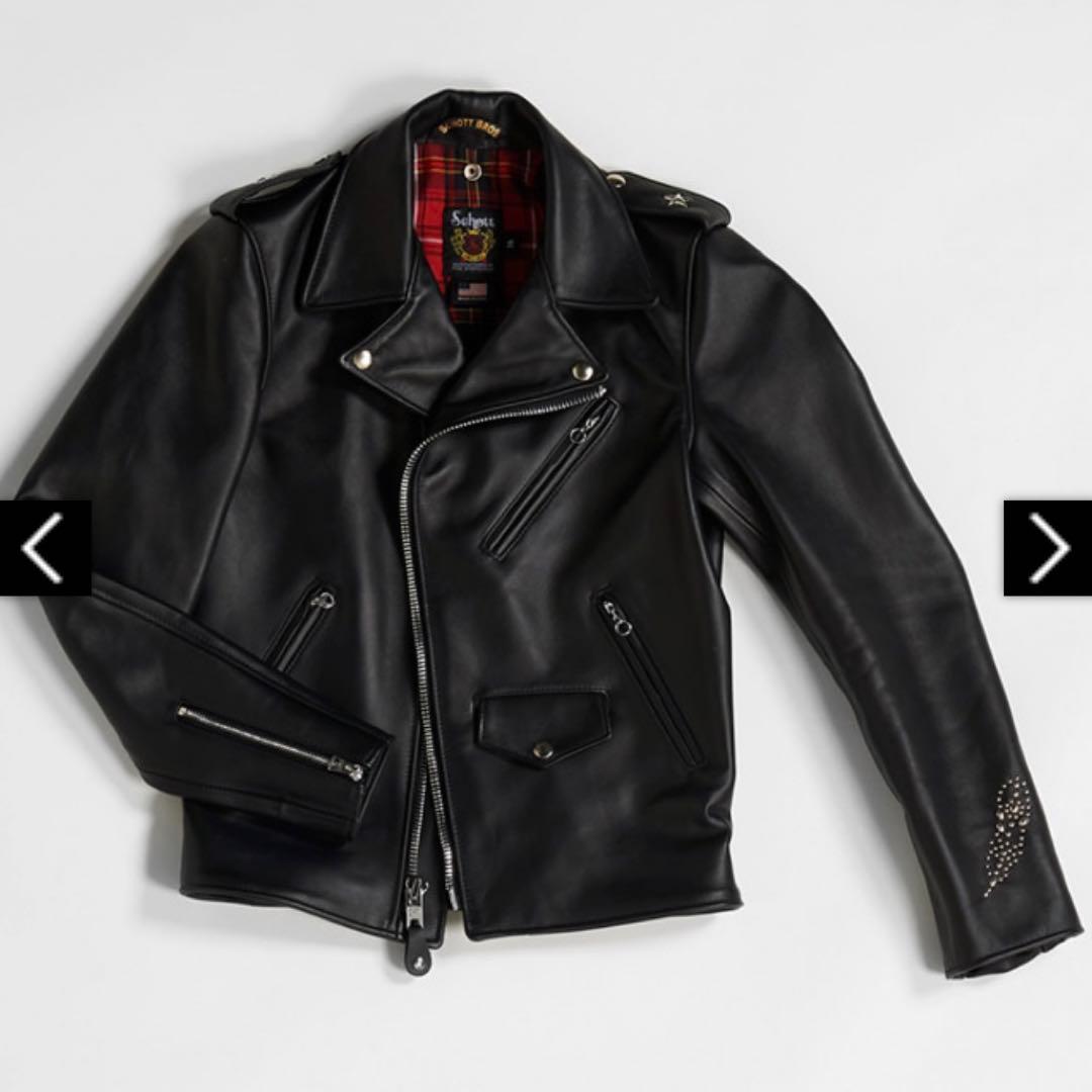 t*a様 B'z 30TH SCENES Schott ライダースジャケット 稲 - メルカリ