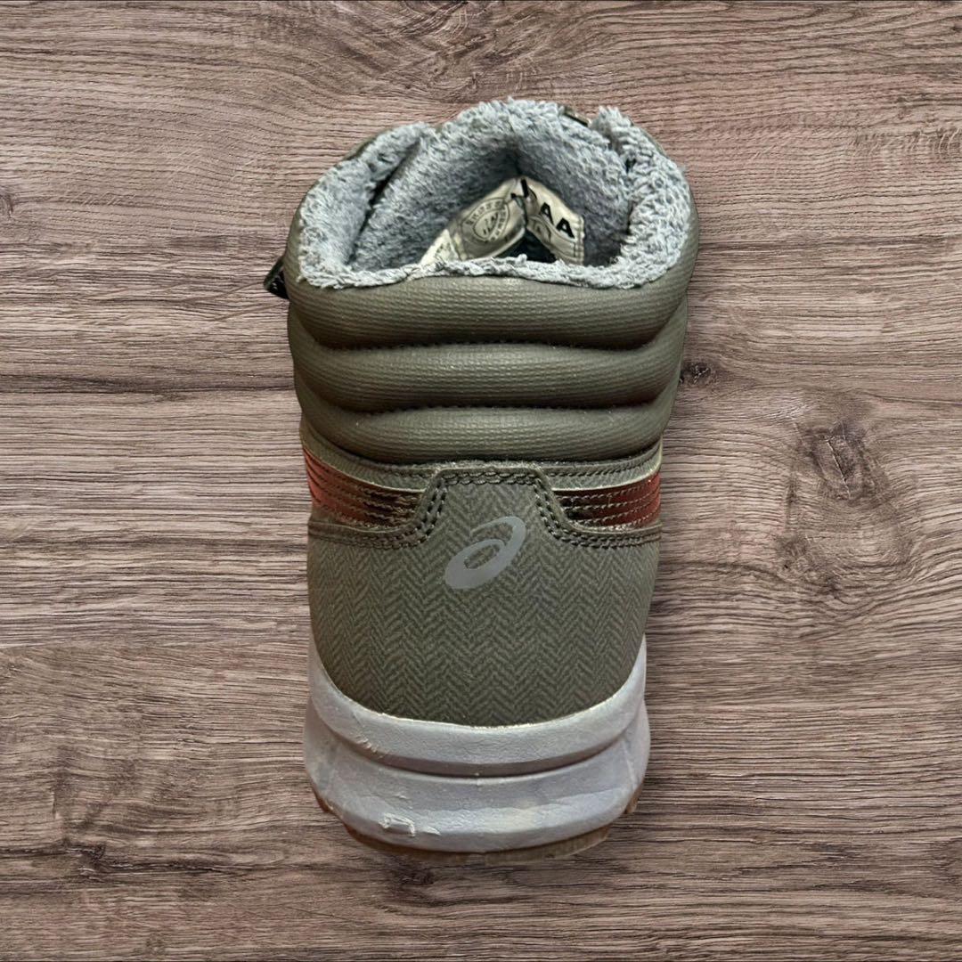 49B1 ASICS 安全靴 ハイカット 25.5cm ブラック　ワークシューズ