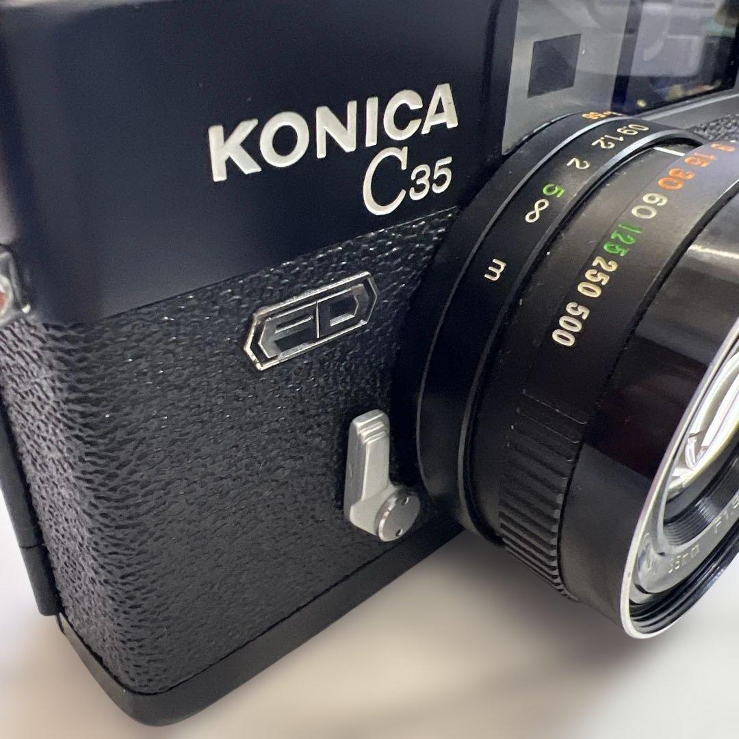 KONICA C35 FD☆ブラック☆動作未確認 - メルカリ