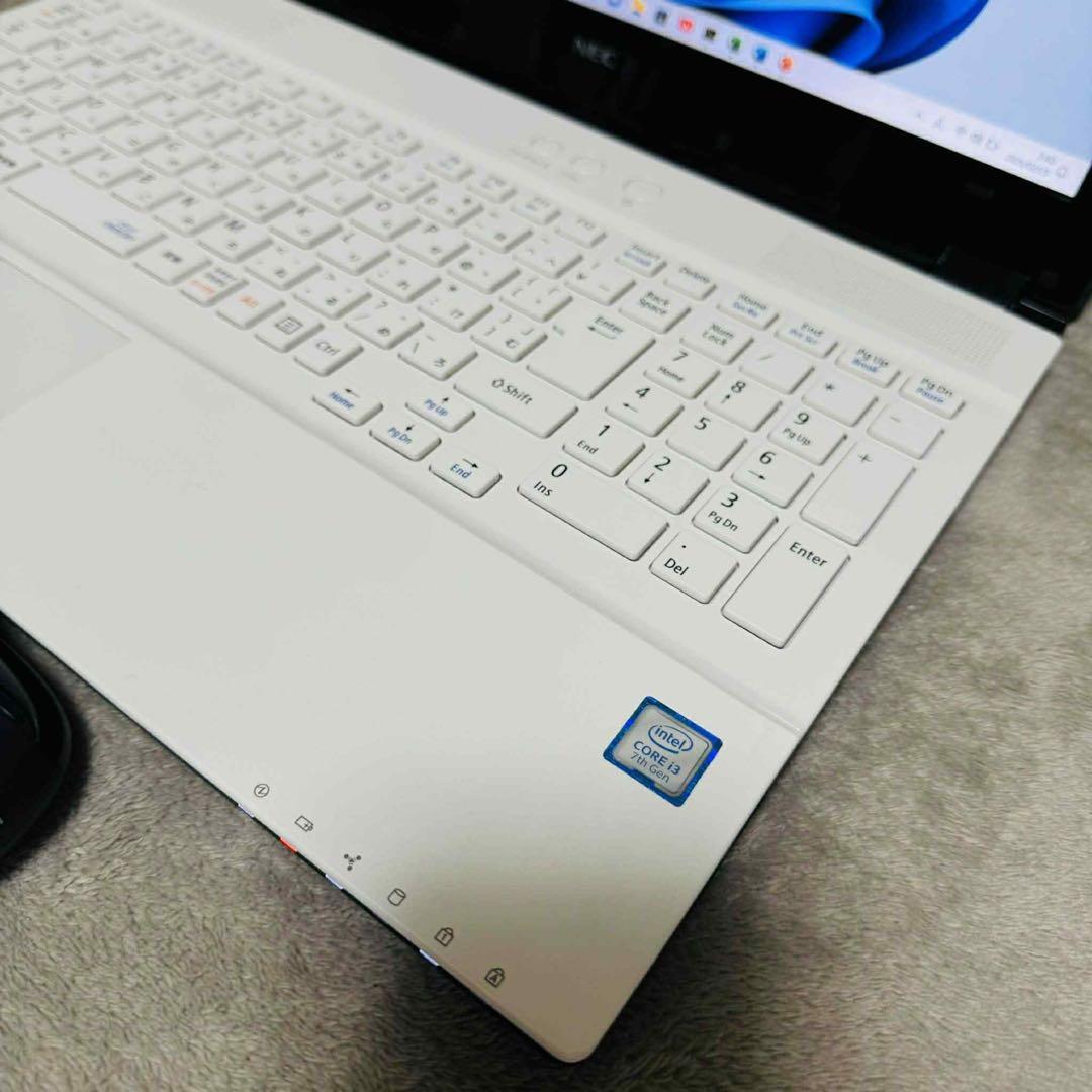 S277 NECノートパソコン第7世代SSDメモリ8G高速 Windows11 - メルカリ