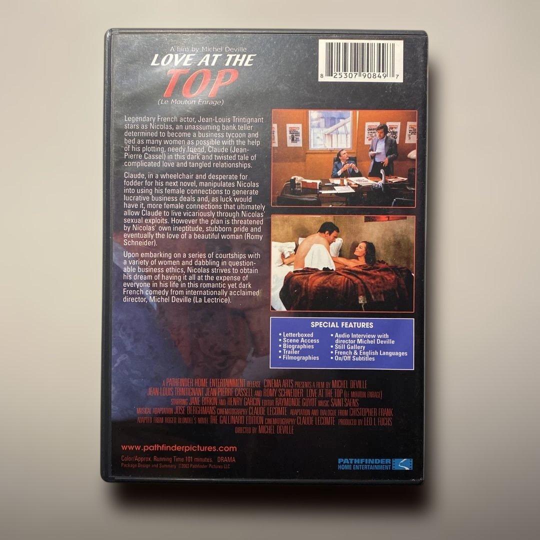 ジェーン・バーキンのLOVE AT THE TOP 輸入版DVD