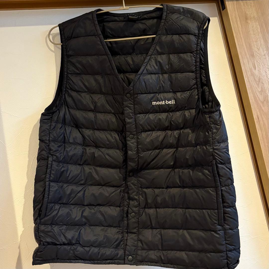 美品】montbell EX800 モンベル ダウンベスト S メンズ - メルカリ