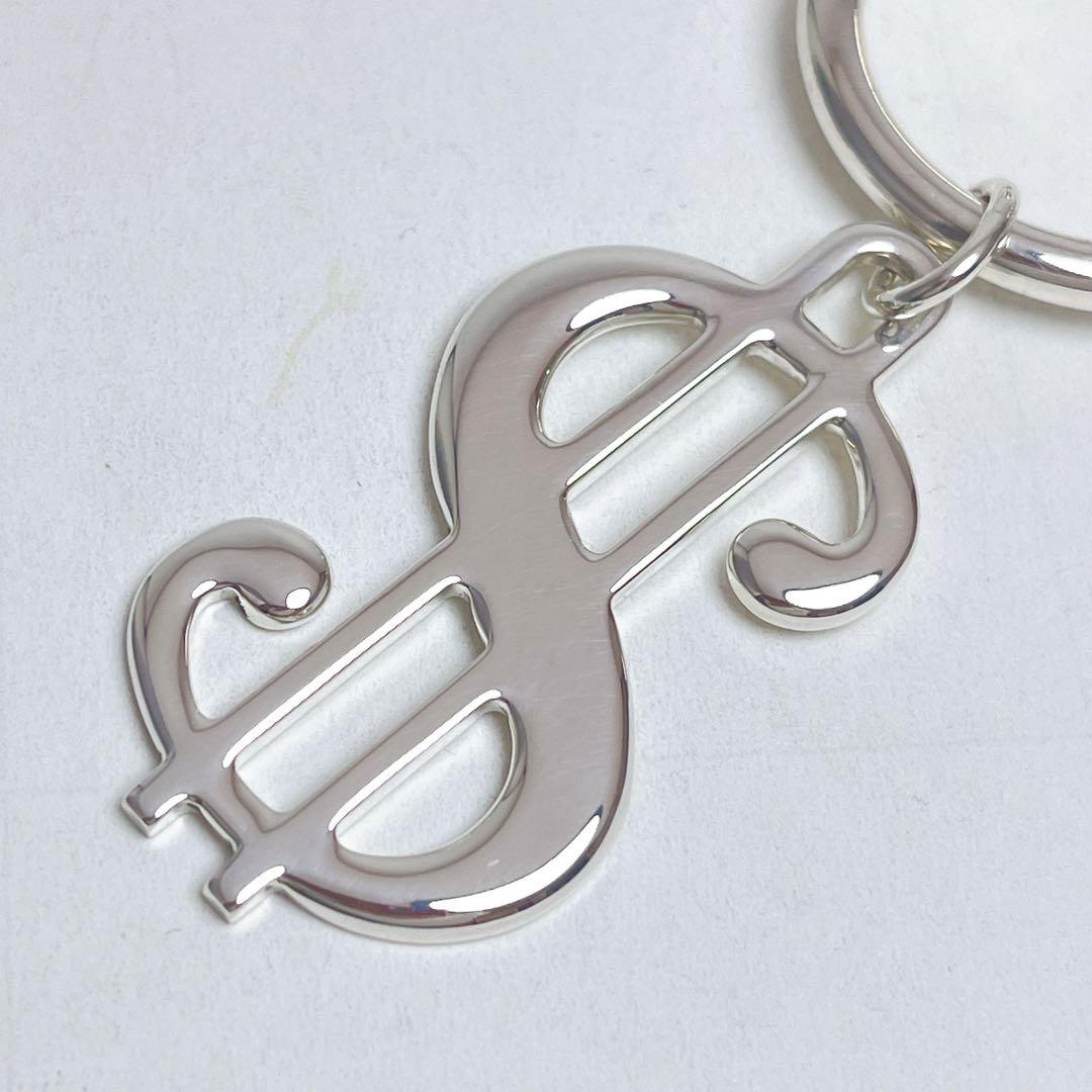 ティファニー 希少 ダラー モチーフ キーリング キーホルダー 925