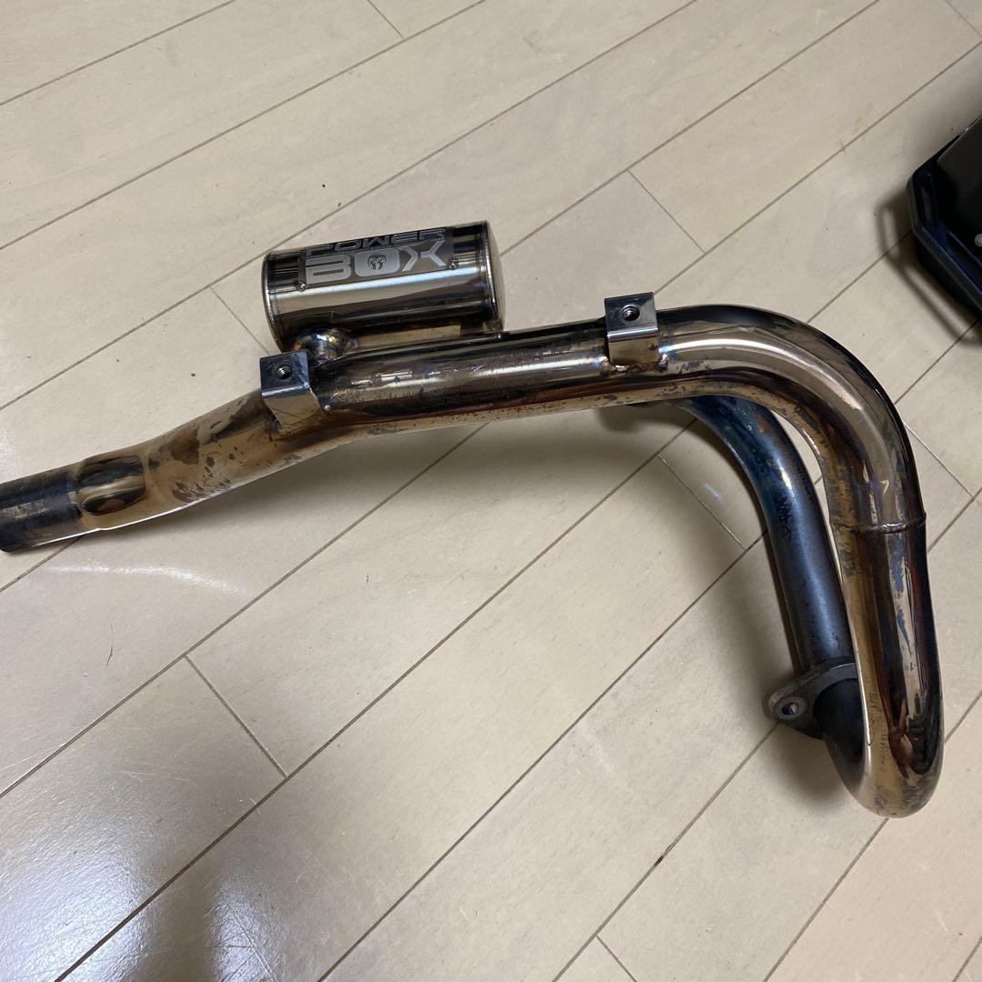 klx230sm SP忠男　エキパイ　パワーボックス KLX230SM (2BK-LX230A) POWERBOX パイプ｜SP忠男 | オリジナルマフラー