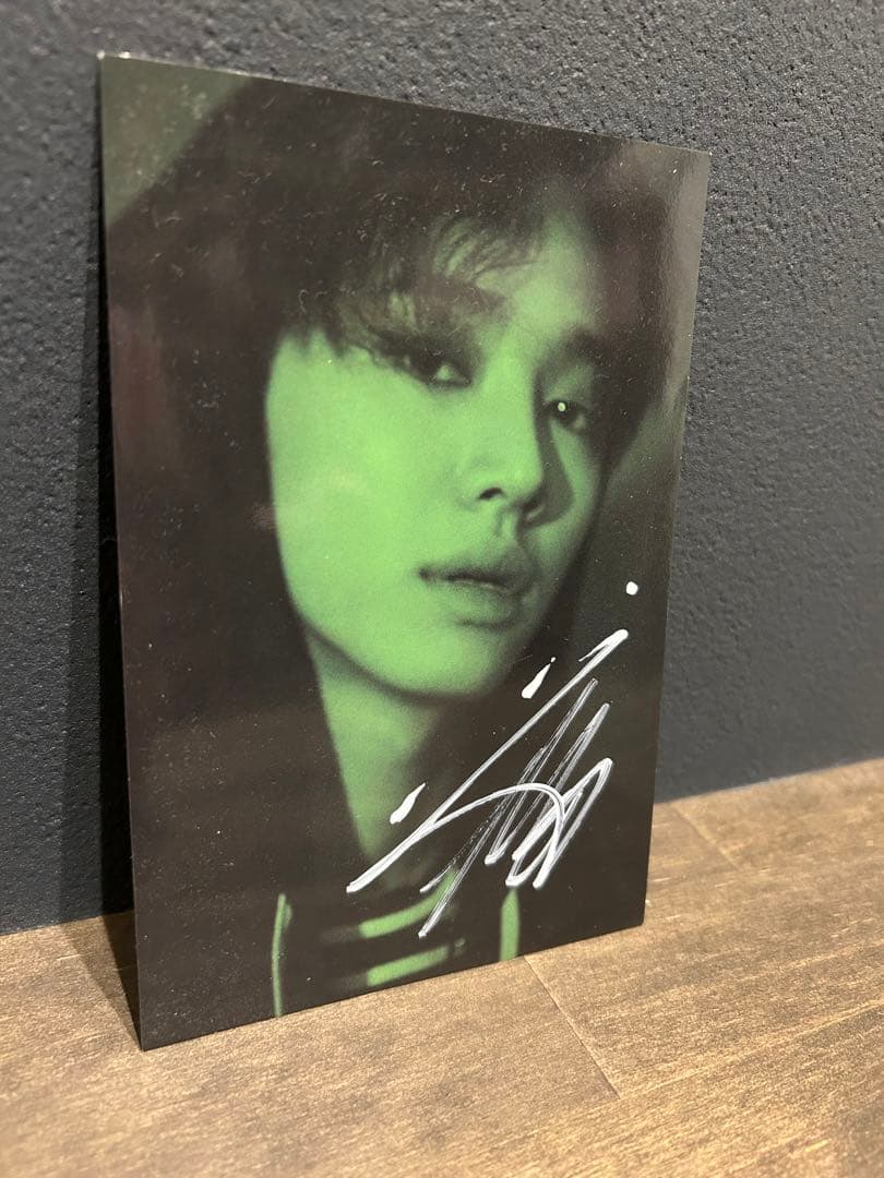 BEASTギグァン　ポストカード（直筆サイン入り） B'z 直筆サイン入り・ポストカード BE WITH VOL.000に同封 初期ファン