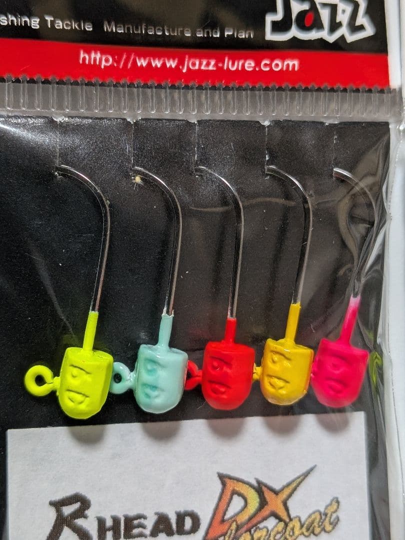 ☆Jazz ジャズ尺ヘッド DXカラーコートRタイプ 0.9g #6（ 4０Ｐ