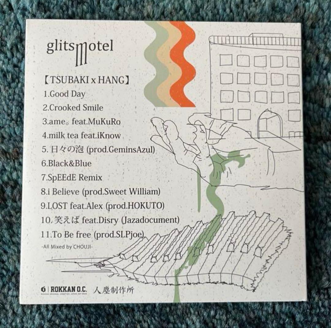 1stプレス】唾奇×HANG glitsmotel CD - メルカリ