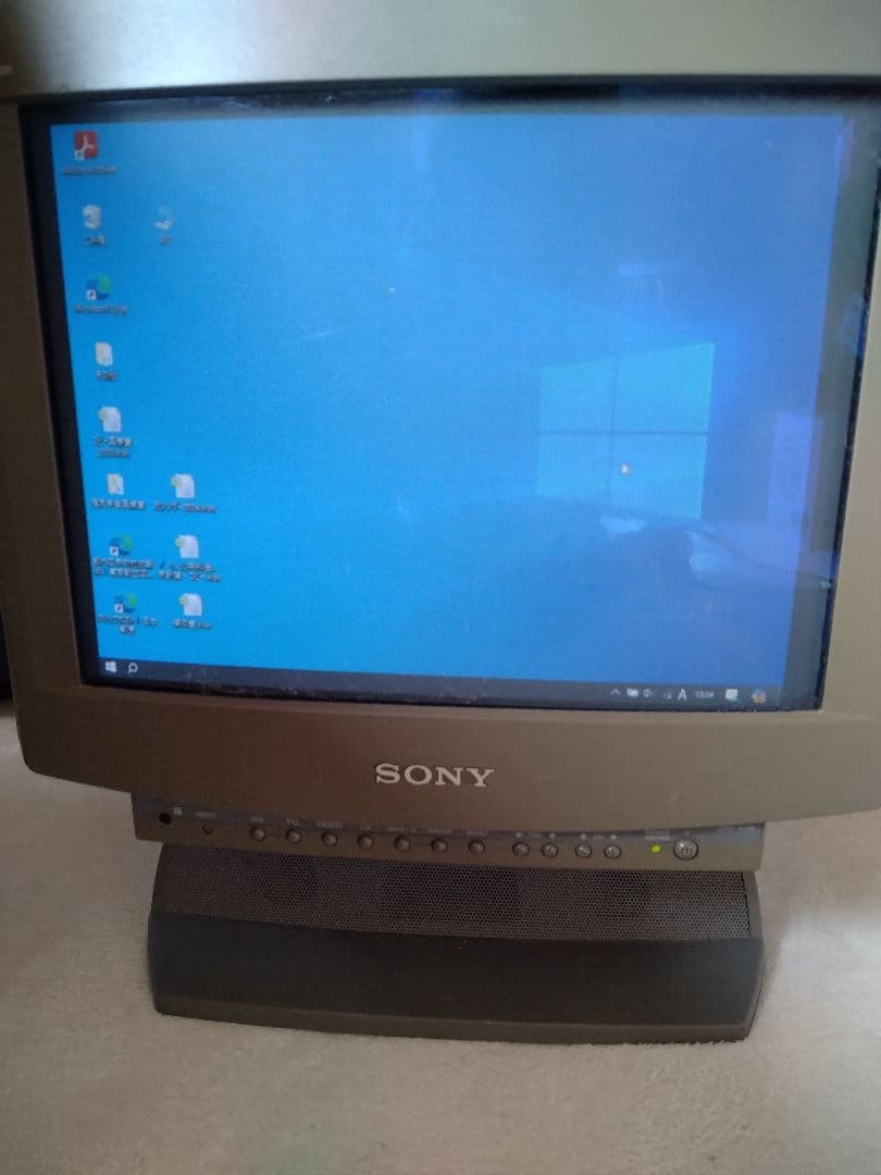 SONY CPD-17MSトリニトロンカラーコンピューターディスプレイ ジャンク