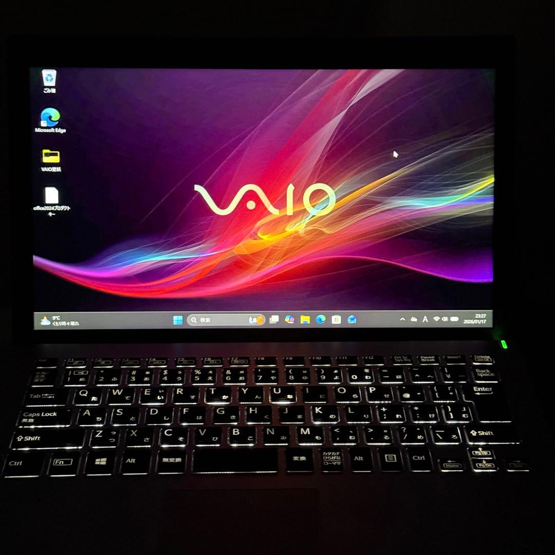 ☆人気☆VAIO Pro PG 8世代 最新Office2024 シルバー色