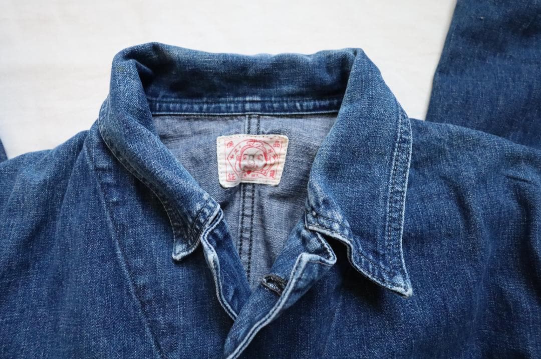 EVISU エヴィス デニム ツナギ サイズ 38エヴィス オールインワン