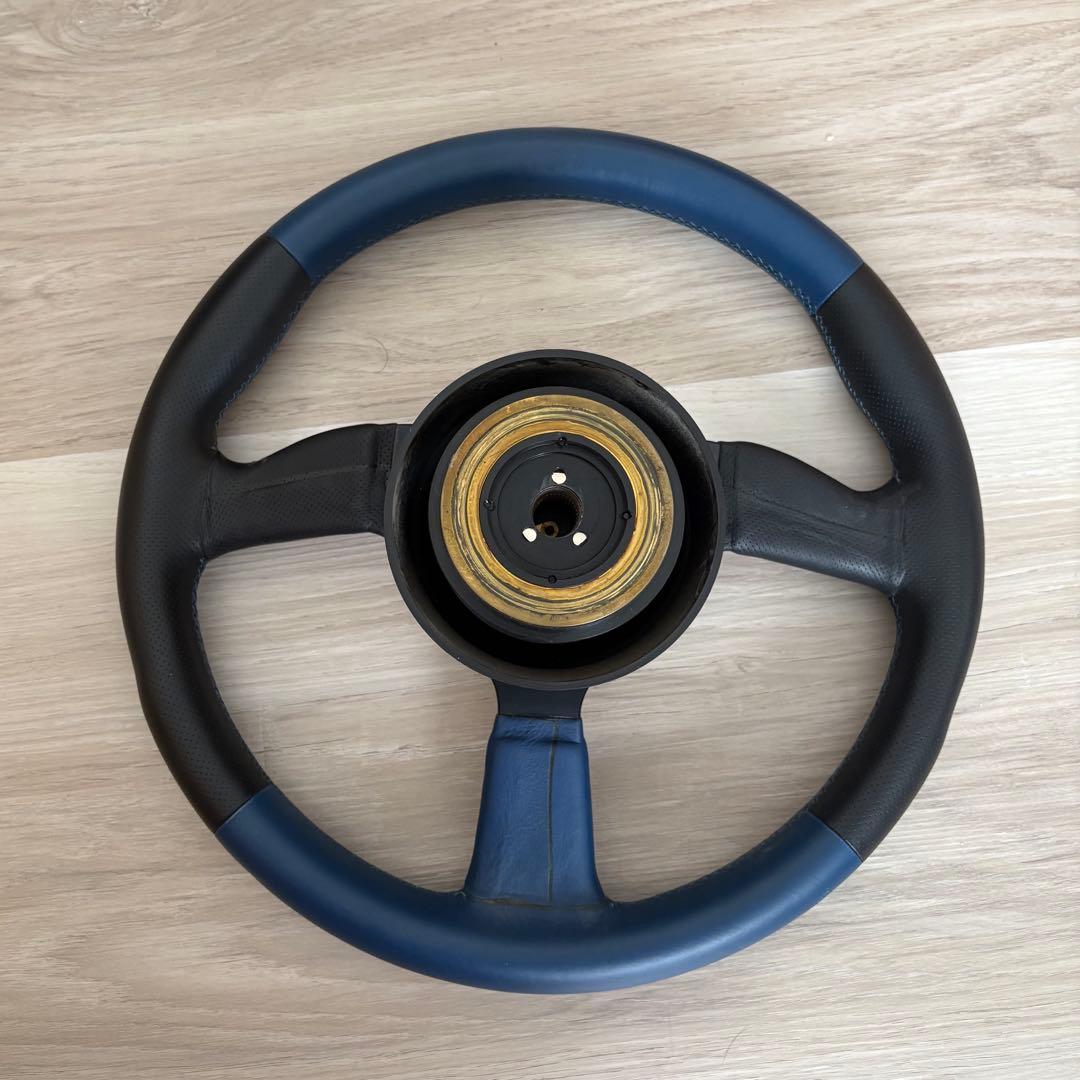 atc ステアリング スプリント S14 日産 ニッサン ボス付き ブルー