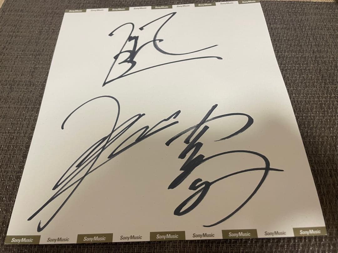 フジファブリック 直筆サイン色紙 - メルカリ