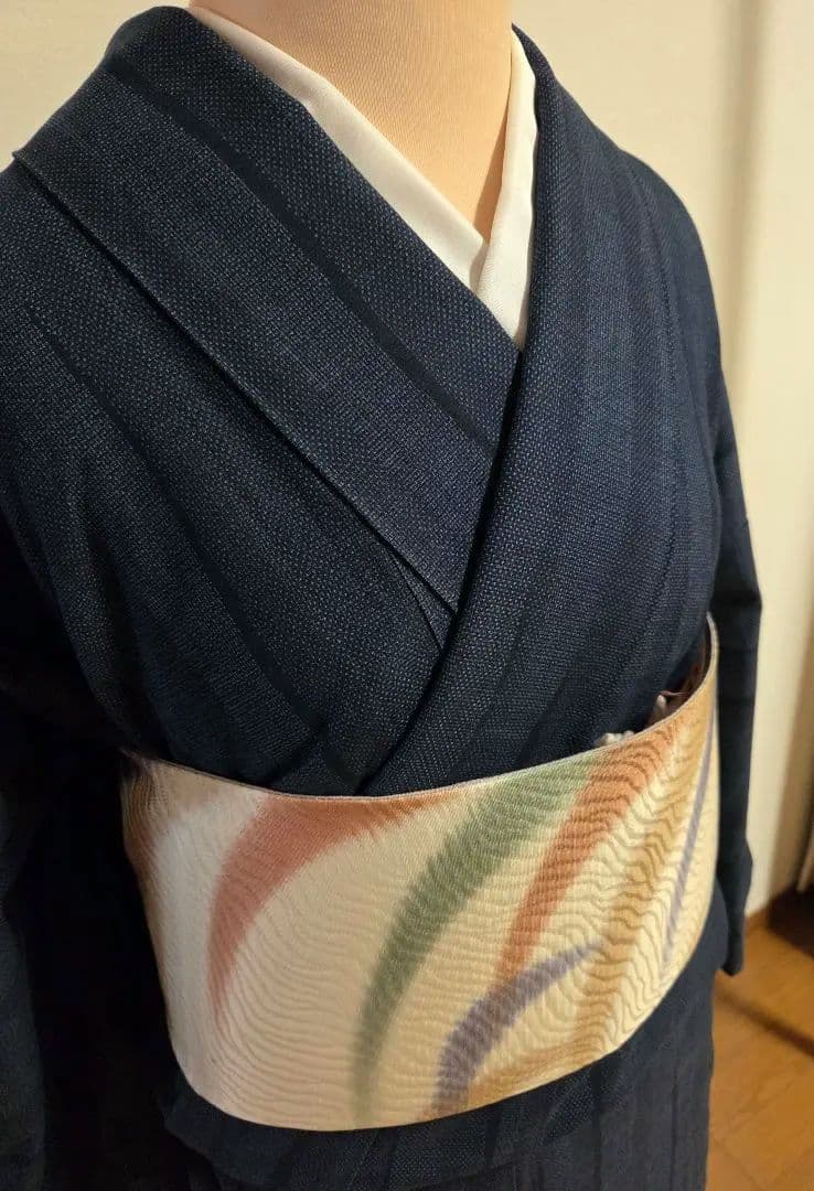 綿薩摩 藍染 永江明夫 本さつま 東郷織物謹製 7457 - メルカリ