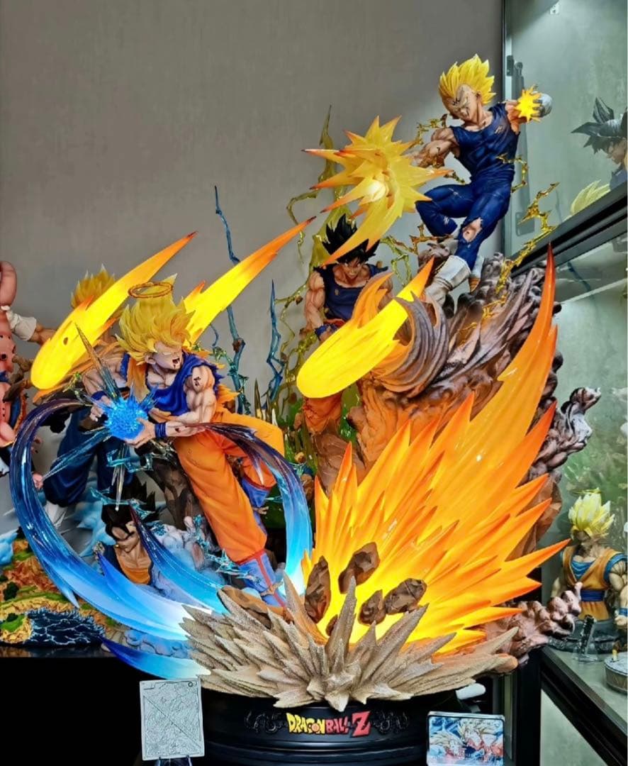 ドラゴンボール 孫悟空 ベジータ フィギュア ガレージキット - メルカリ