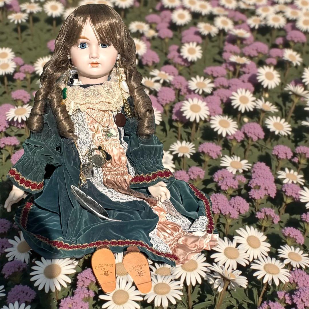 焼きみかん様専用 ビスクドール アーテー グリーン ピンク ロング