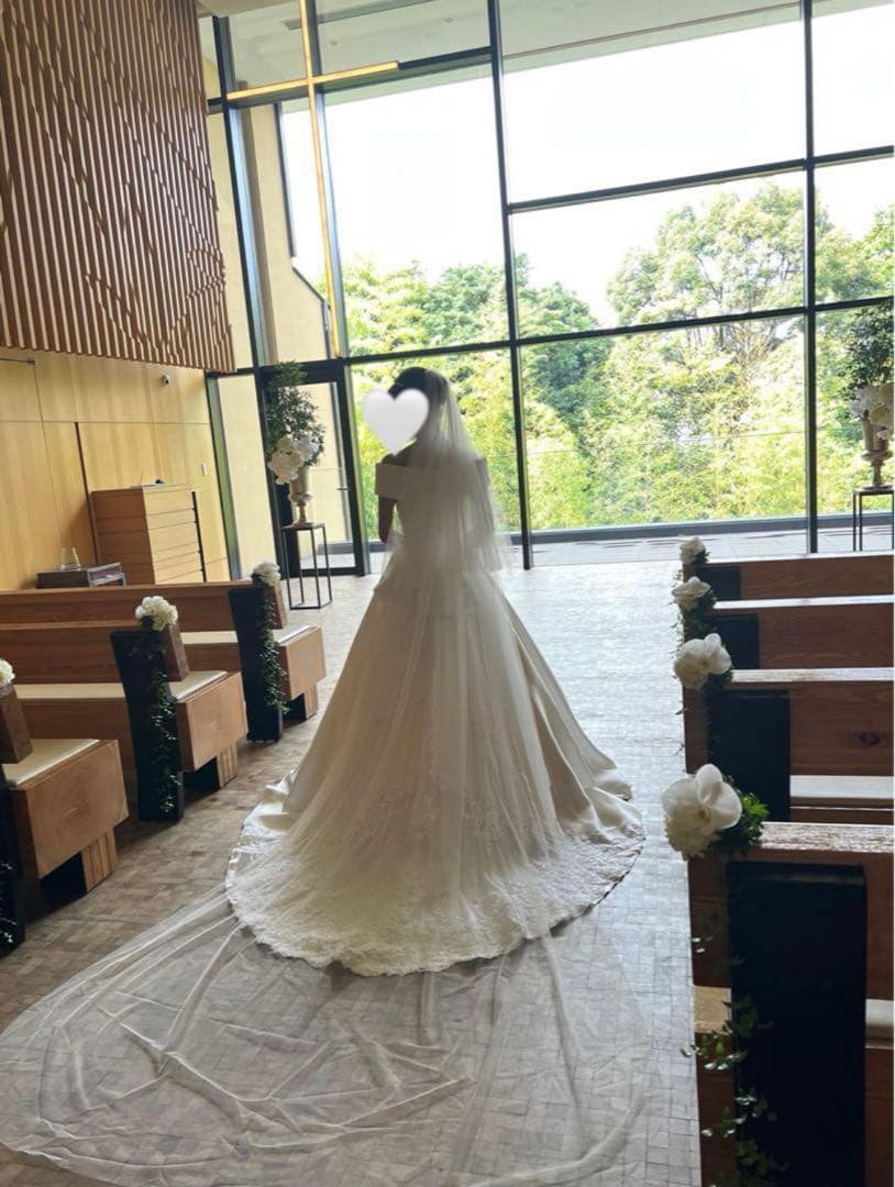 ロングベールタカミブライダルOW-LイタリアンチュールCVT-001 - メルカリ