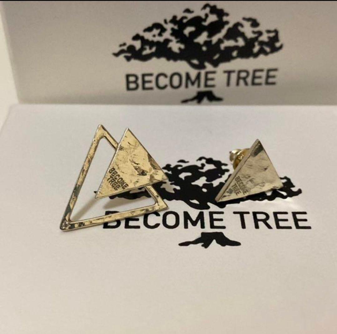 TAKUYA∞着用 Become tree TRIANGLE PIERCE 両耳 - アクセサリー低 価格