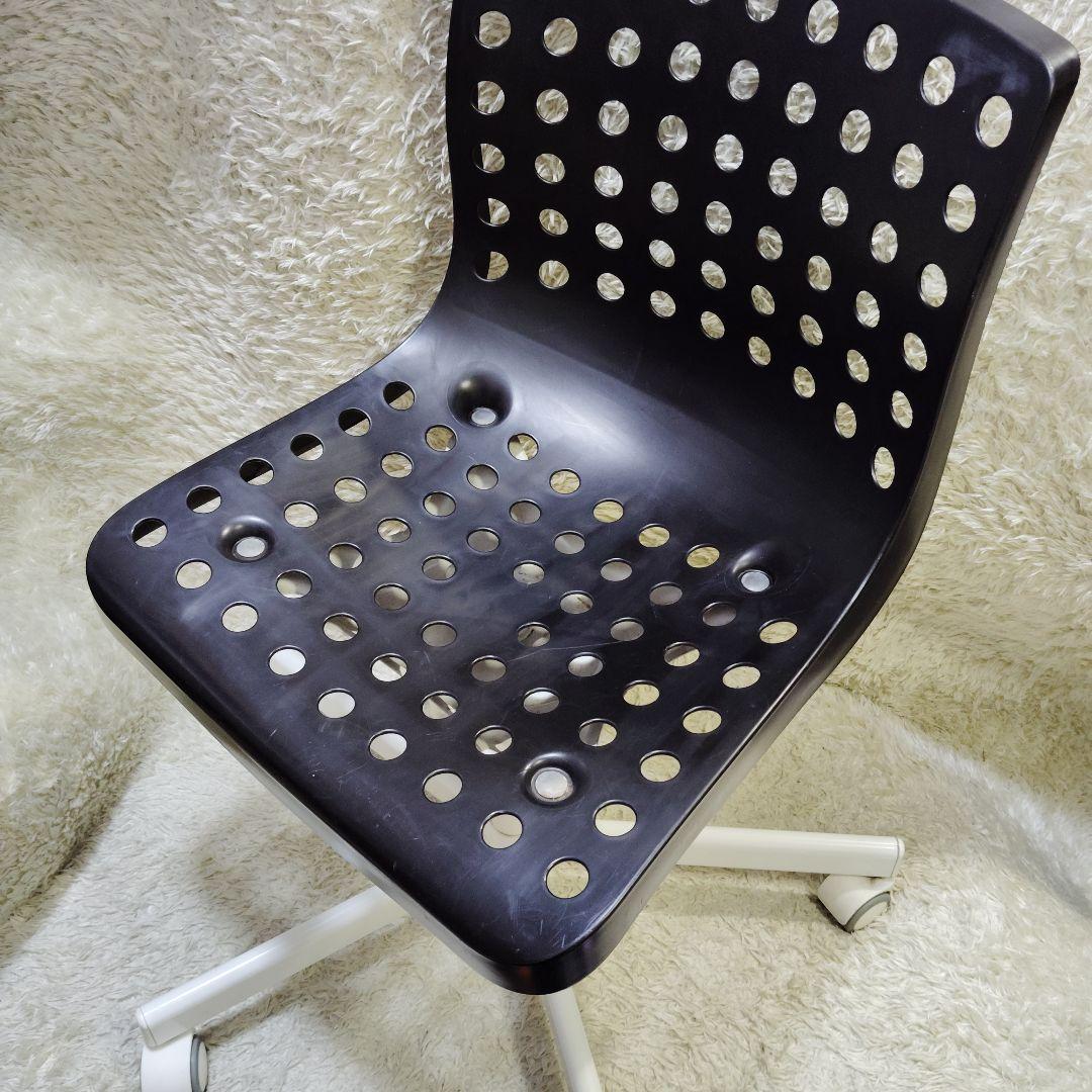 イケア SKALBERG デスクチェア 90s〜00s OLD IKEA 黒 白 - メルカリ