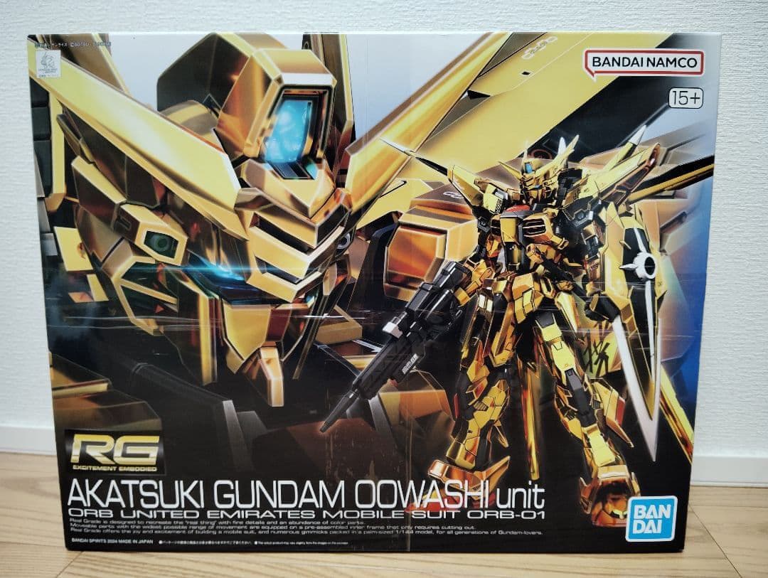 RG アカツキ(オオワシ装備) RG 1/144 アカツキガンダム(オオワシ装備)｜バンダイ ホビーサイト