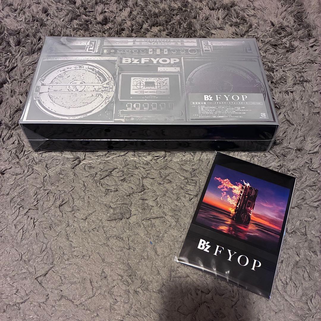 B'z FYOP数量限定盤(CD+メタルスマートフォンスピーカー)シルバー FYOP ［CD+メタルスマートフォンスピーカー＜SILVER＞］＜数量限定盤＞/B'z