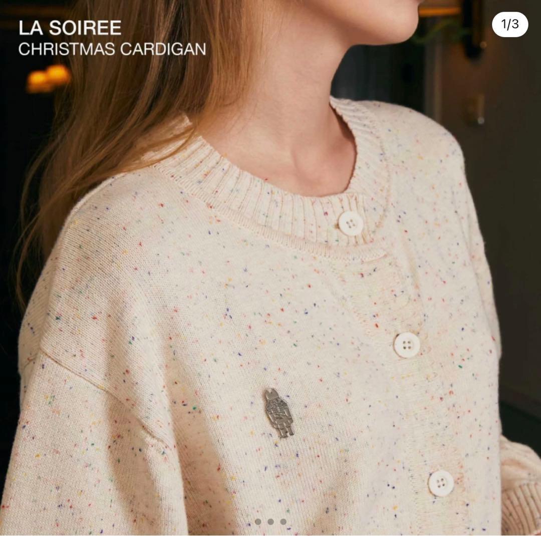 【新品激レア】Win Velence クリスマスカーディガン BrightWin クリスマスデザイン カーディガン - 古着屋グレープフルーツ ムーン