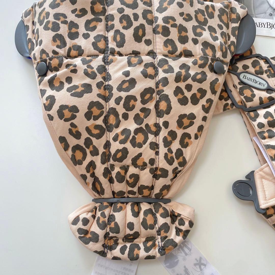 美品♡ ベビービョルン ベビーキャリア MINI ベージュ レオパード豹柄