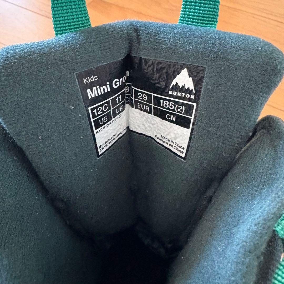バートン キッズ Mini Grom スノーボードブーツ 18.5cm