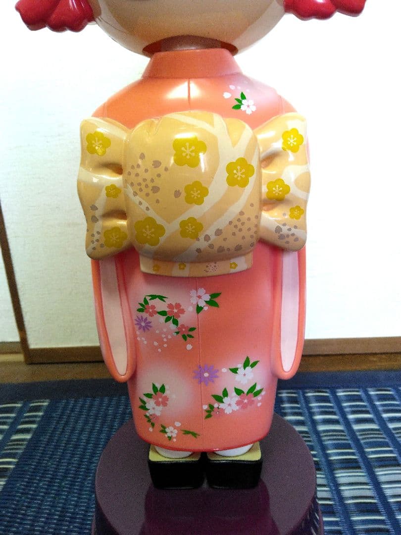 非売品 不二家 2003 親子でケーキづくり イベント ペコちゃん 首振り