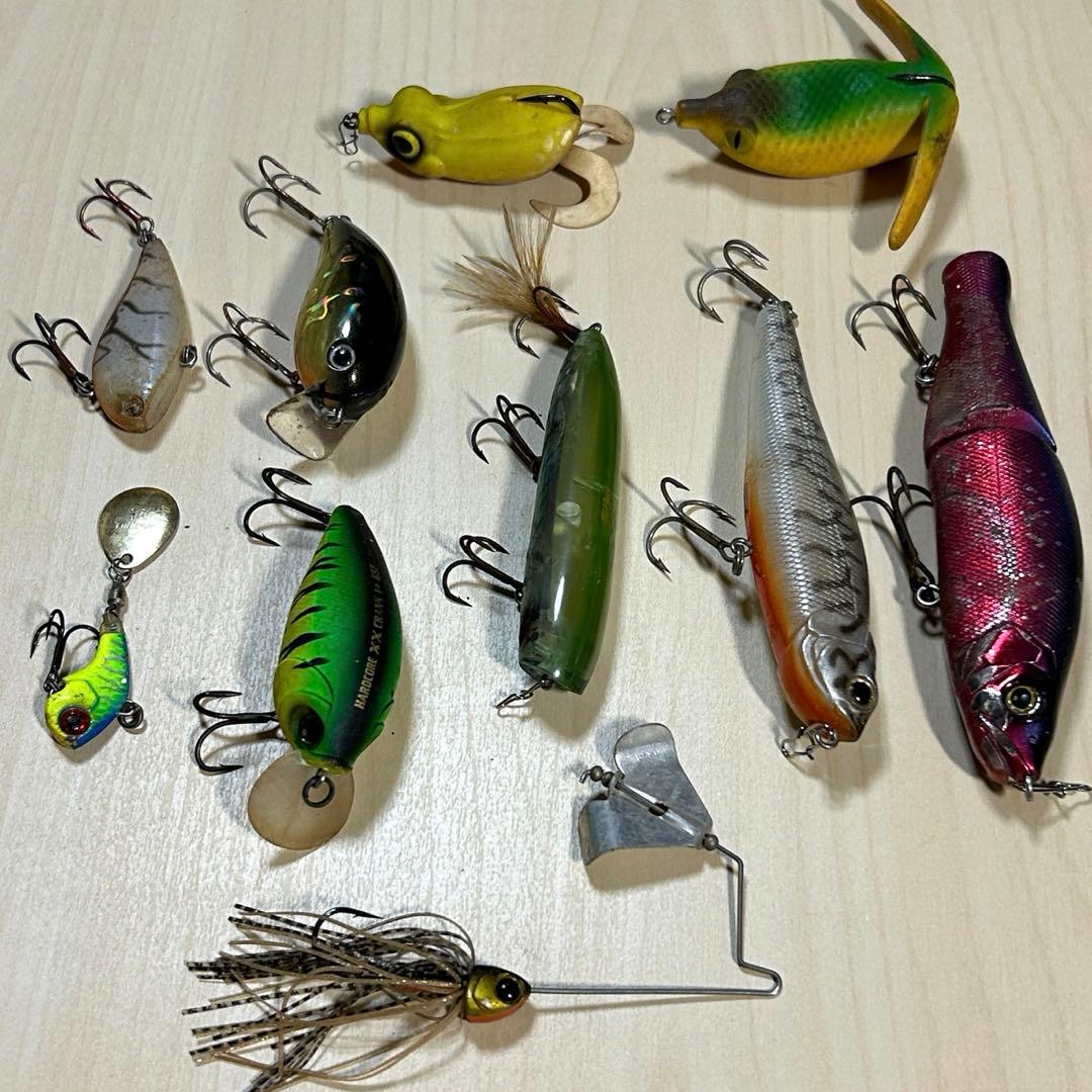 ブラックバス ルアー ハードルアー ハードプラグ まとめ売り - メルカリ
