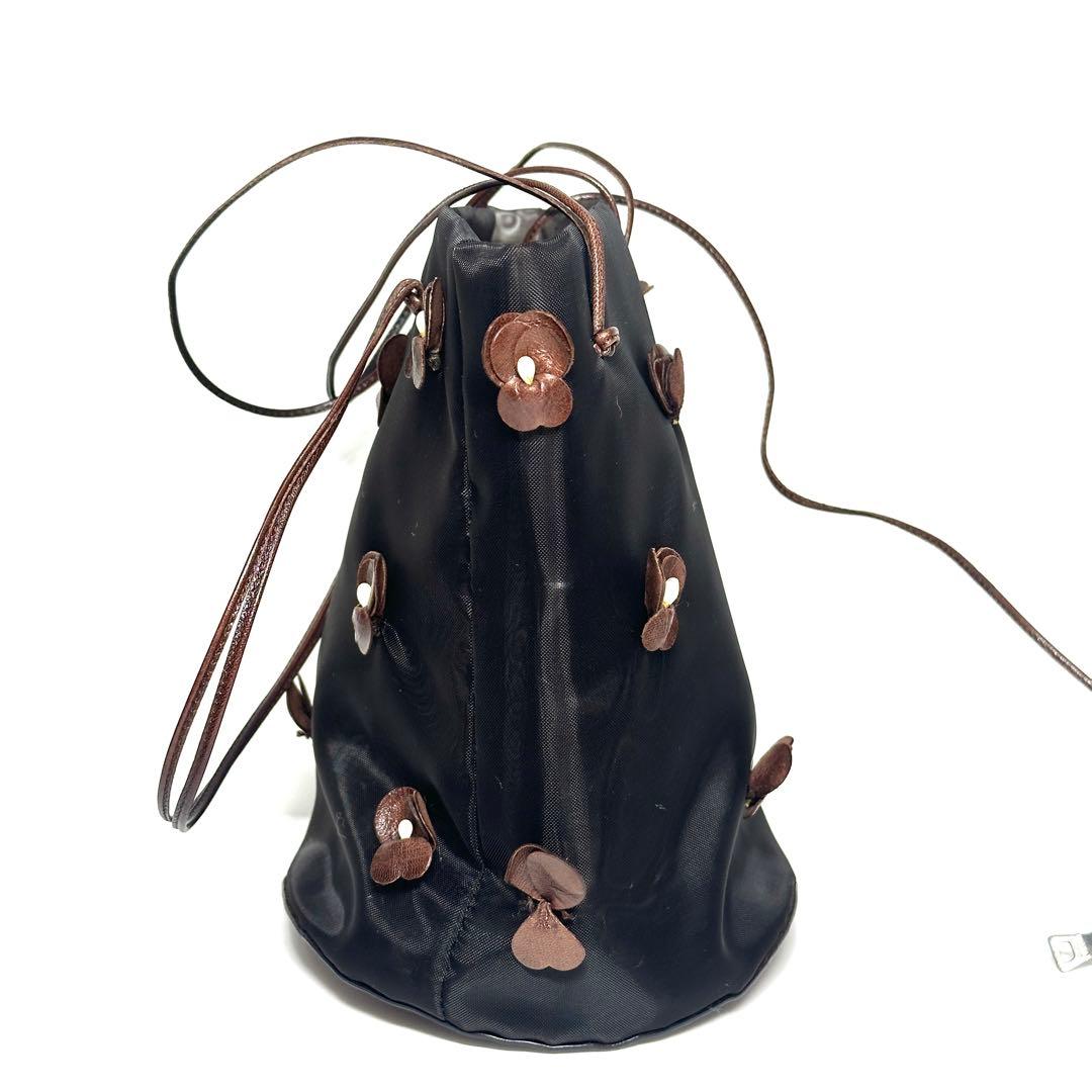 希少 PRADA プラダ メッシュバッグ フラワー アーカイブ ポーチ付き