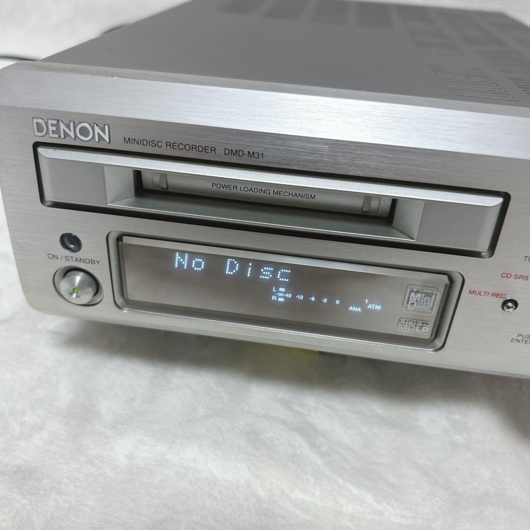 ✨動作品✨ DENON DMD-M31 MDプレーヤー MDデッキ - メルカリ