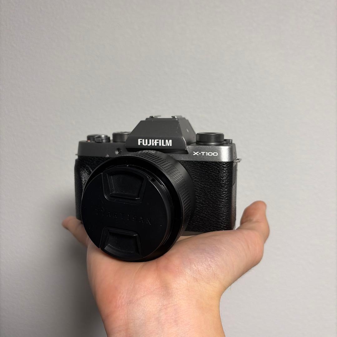 Fujifirm X-T100 ダークブラウン&TTartisan40mmセット - メルカリ