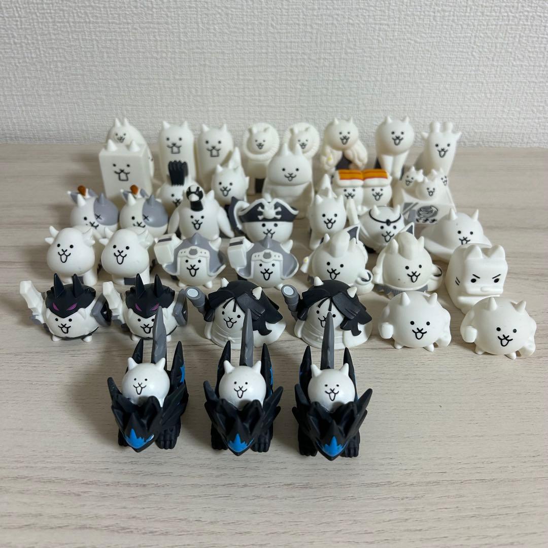 にゃんこ大戦争 指人形まとめ売り37体 激レア品有 - メルカリ