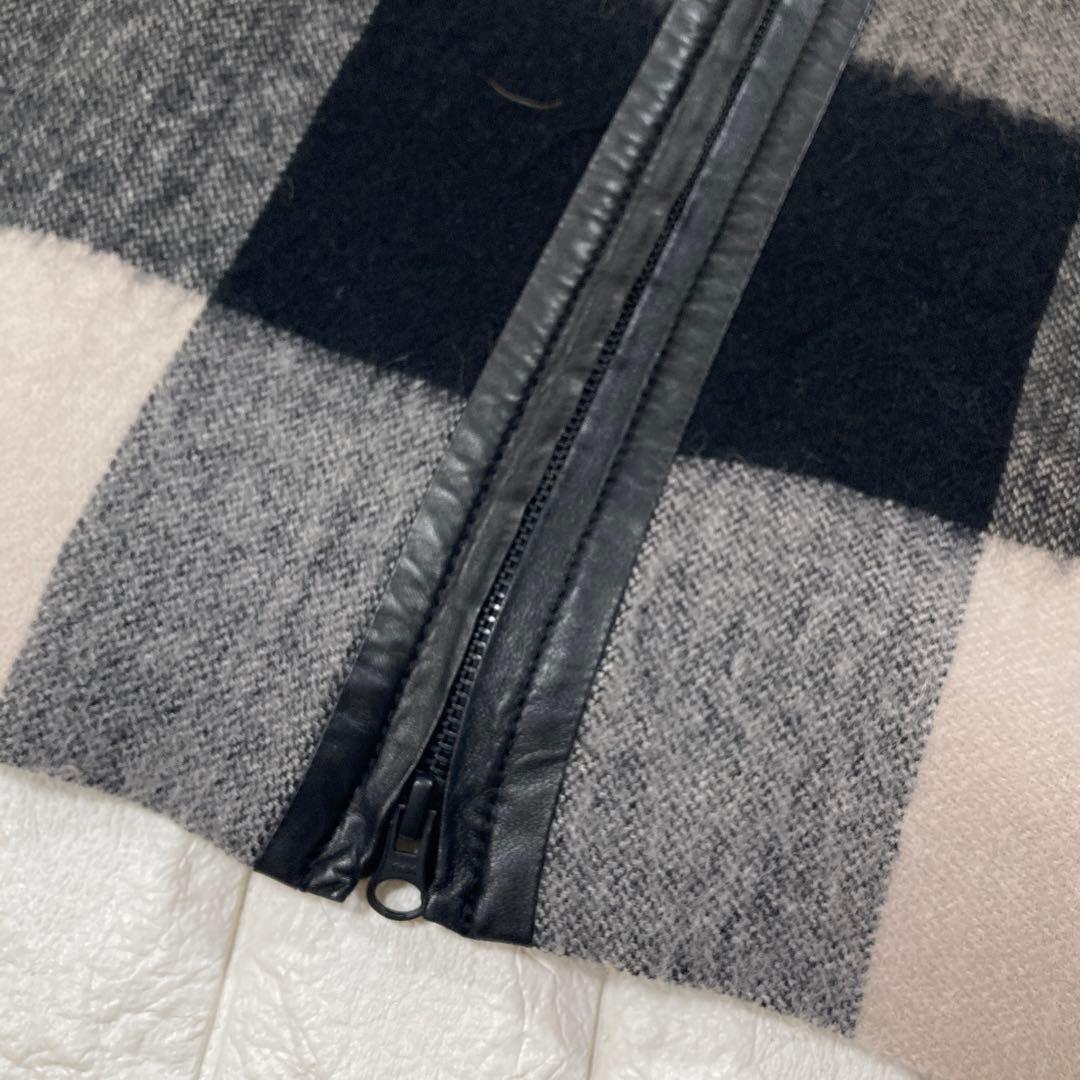 shimizu様専用 グレースコンチネンタル ポンチョ フード ファー - メルカリ