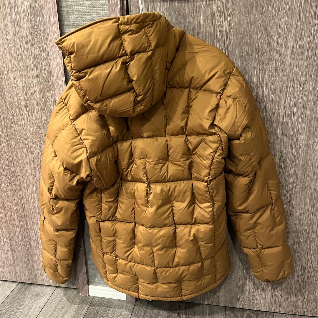 新品】希少モンベル ネージュダウン パーカ Men's ブラウン Mサイズ