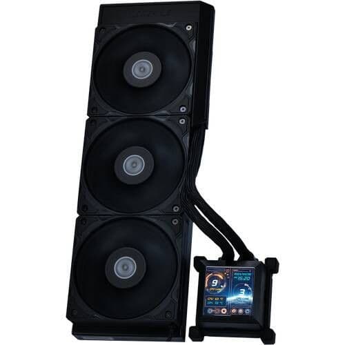 HydroShift LCD 360S　LL-HS-LCD-360S-BK Amazon | LIANLI 簡易水冷キット HydroShift LCD 360S Black 120mm