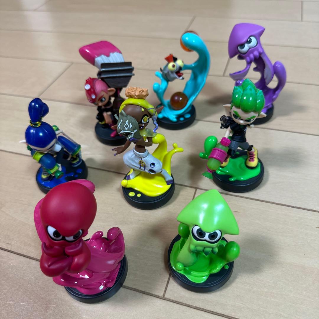 スプラトゥーン amiibo 9体セット - メルカリ