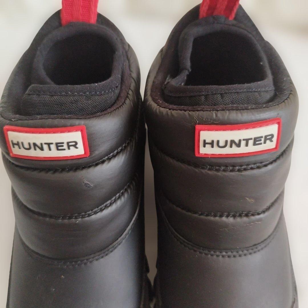 HUNTER インシュレイティドスノーアンクルブーツ ショートスノーブーツ