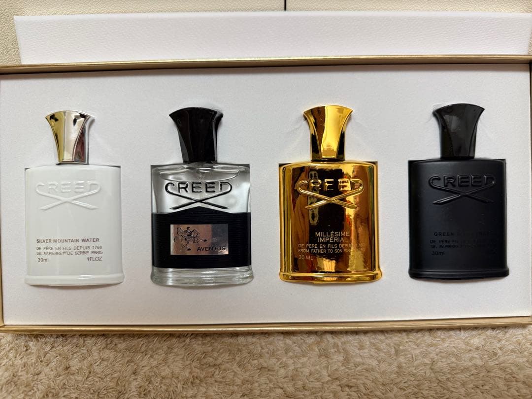CREED 香水 4本セット30ml - メルカリ