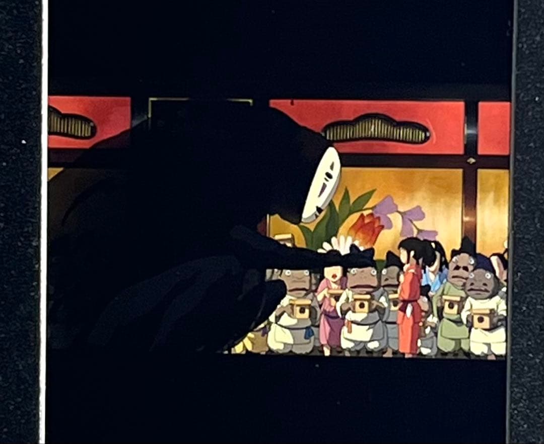 95千と千尋の神隠し　カオナシ　ジブリ美術館　フィルム　チケット　入場券 三鷹の森 ジブリ美術館 フィルム 入場券 千と千尋の神隠し カオナシ