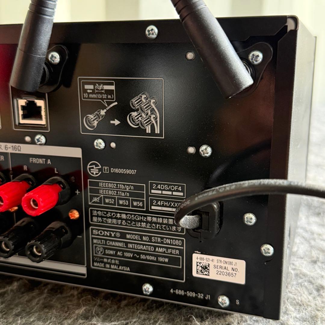 DH93激安早い者勝ち✨　SONY STR-DN1080 AVアンプ　送料無料