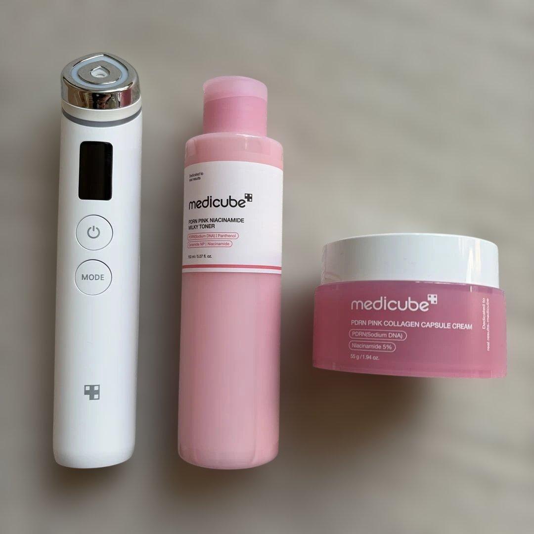 medicube 美顔器 ブースタープロ スキンケアセット PDRN 楽天市場】ROOM桃コラボ【medicube公式】AGE-R ブースタープロ（メディ