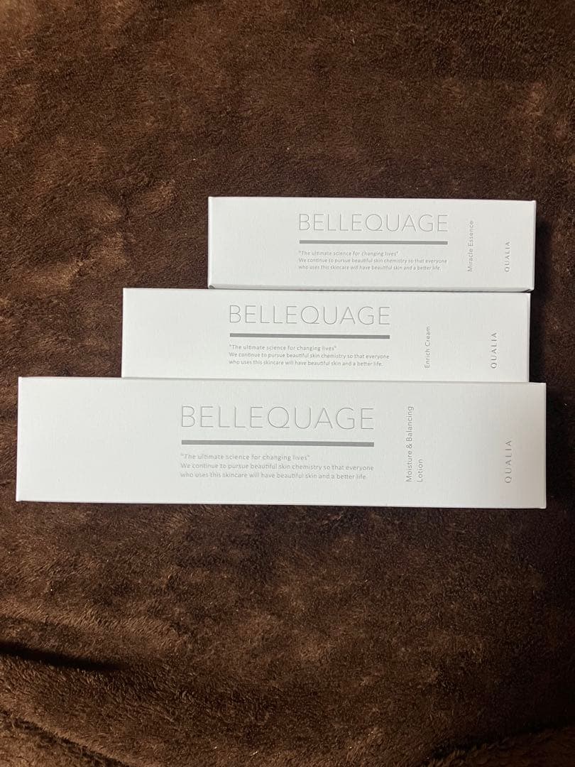 クオリア　化粧水　美容液　クリーム 3点セット 商品詳細 BELLEQUAGE 美容液+化粧水+クリームセット-[QUALIAオンライン