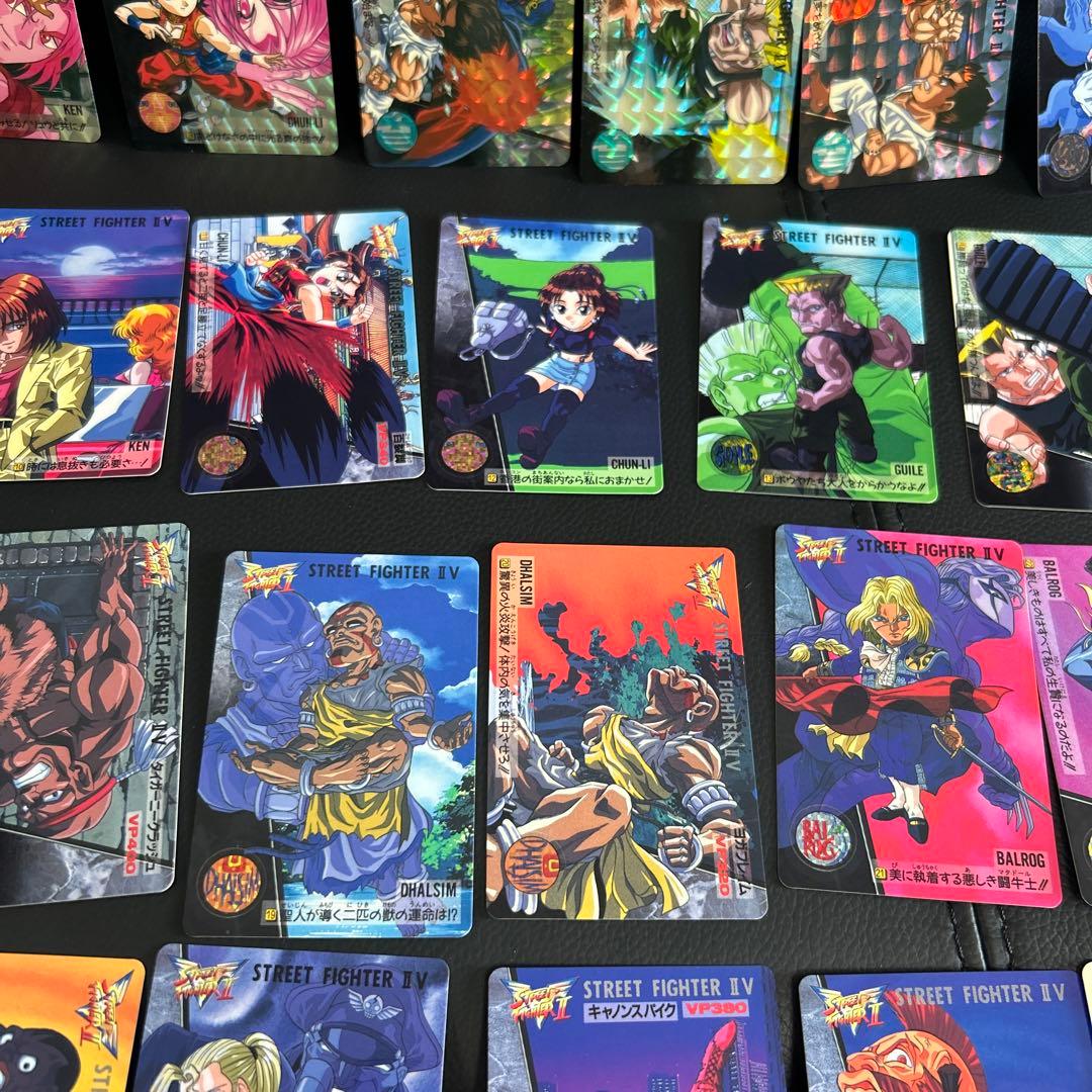 ストリートファイターⅡ V 1995 全42種 カード - freedamrecords.com